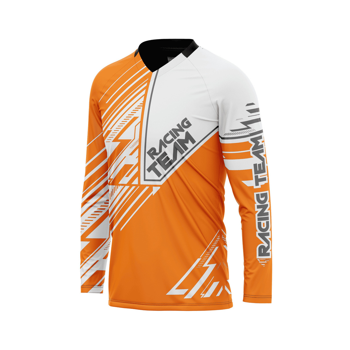 Bluza tehnica Proride Wireframe HiViz Jersey pentru XC, Enduro & Downhill