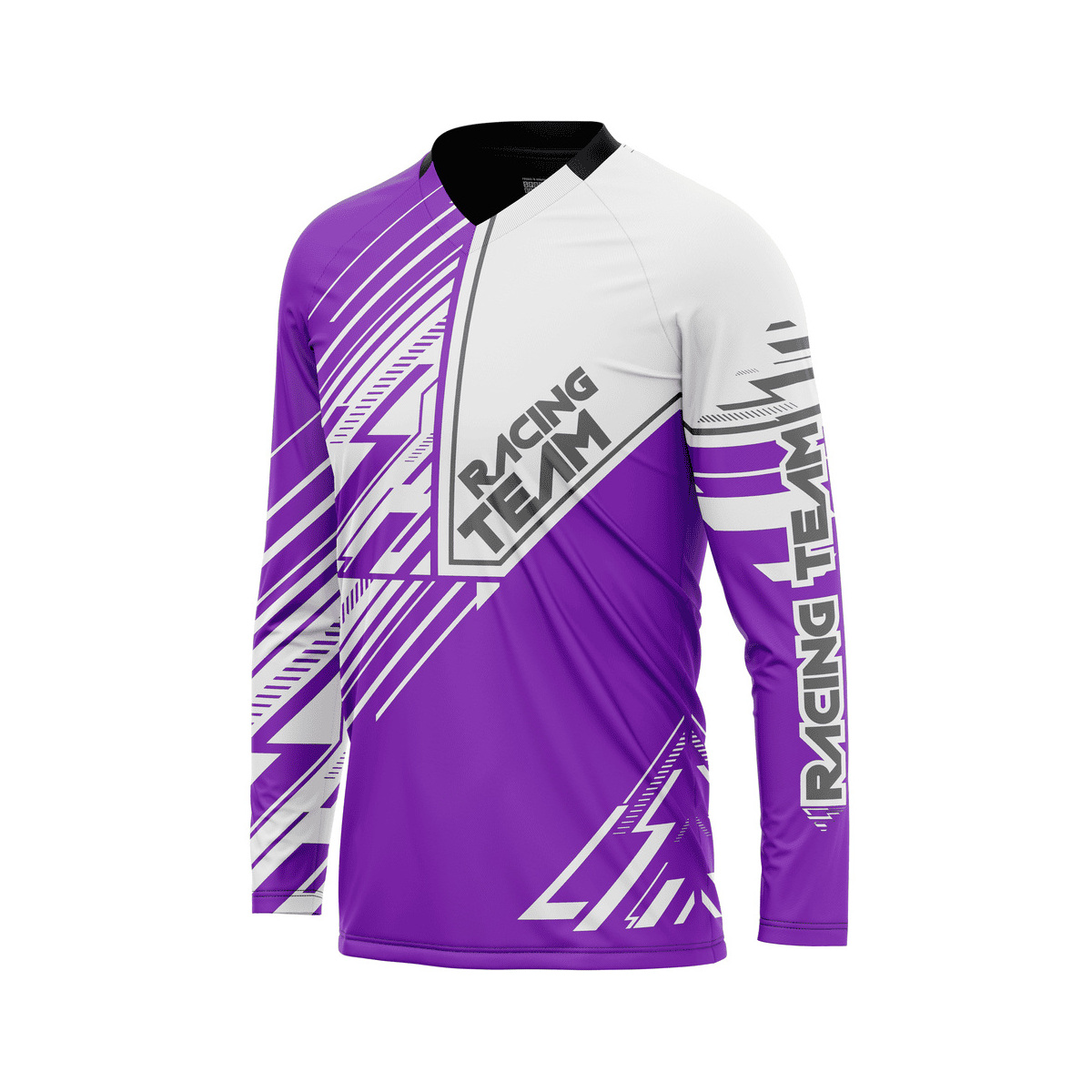 Bluza tehnica Proride Wireframe HiViz Jersey pentru XC, Enduro & Downhill