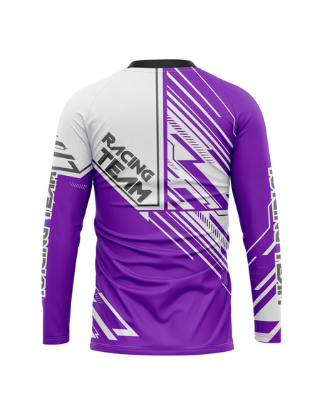Bluza tehnica Proride Wireframe HiViz Jersey pentru XC, Enduro & Downhill