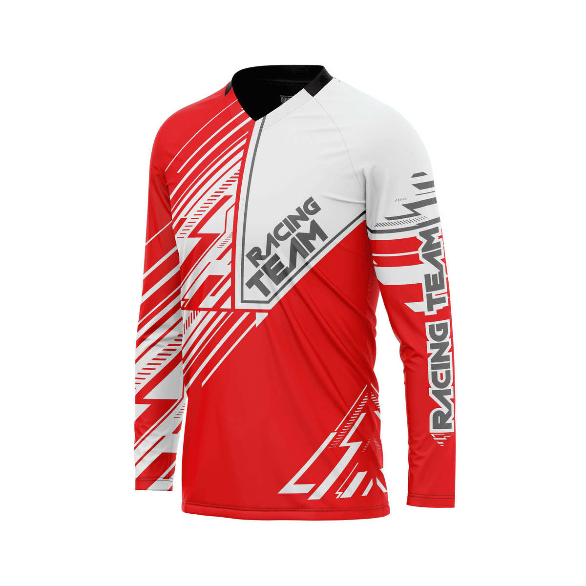 Bluza tehnica Proride Wireframe HiViz Jersey pentru XC, Enduro & Downhill