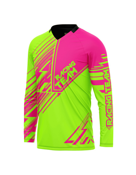 Bluza tehnica Proride Wireframe MX-Duo Jersey pentru XC, Enduro & Downhill