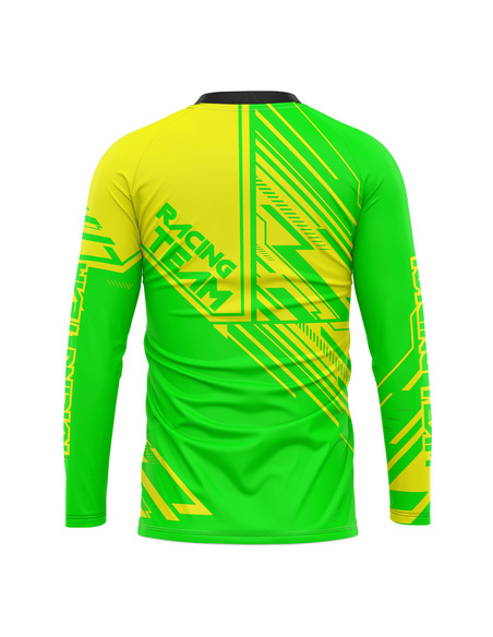 Bluza tehnica Proride Wireframe MX-Duo Jersey pentru XC, Enduro & Downhill