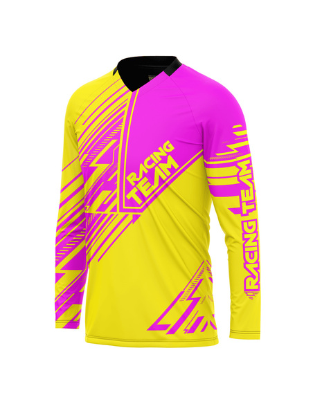 Bluza tehnica Proride Wireframe MX-Duo Jersey pentru XC, Enduro & Downhill
