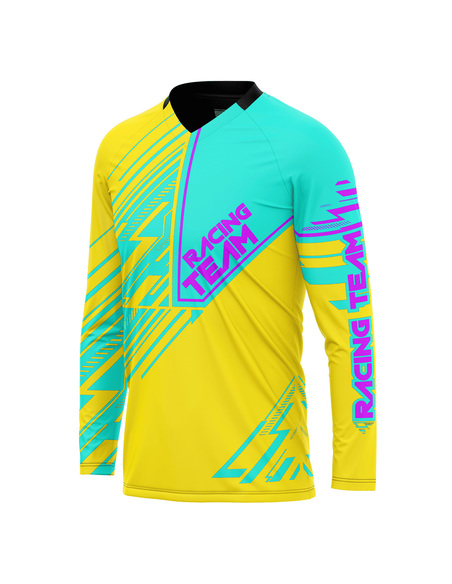 Bluza tehnica Proride Wireframe MX-3 Jersey pentru XC, Enduro & Downhill