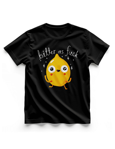 Tricou din bumbac organic personalizat - Bitter AF