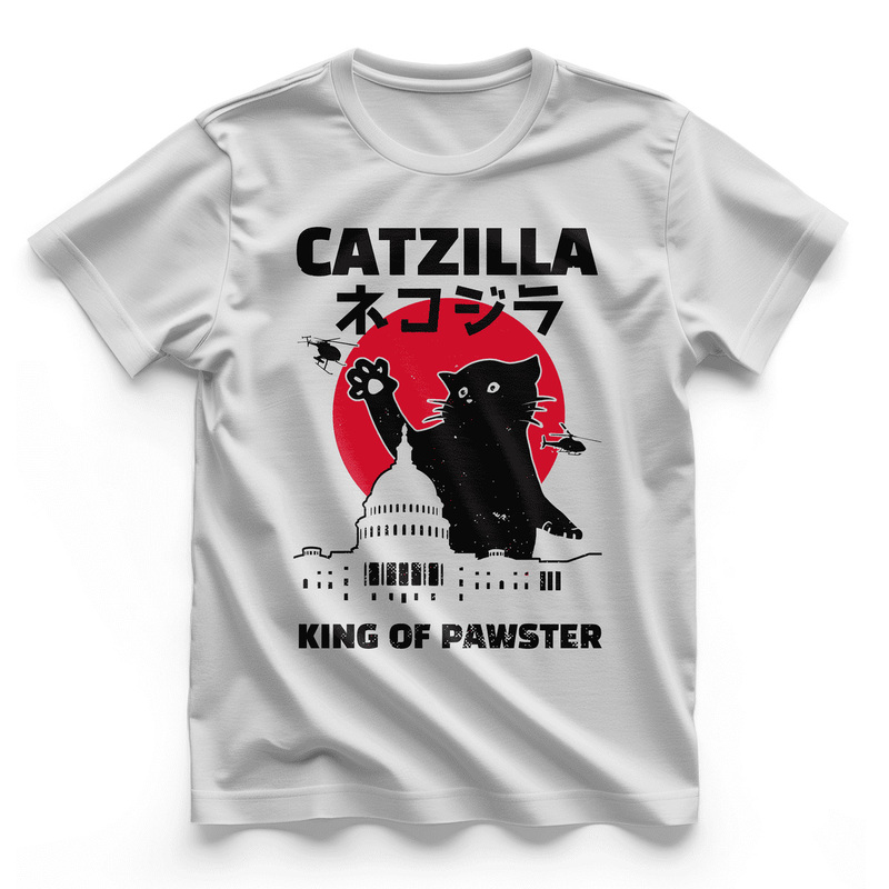 Tricou din bumbac organic personalizat - Catzilla