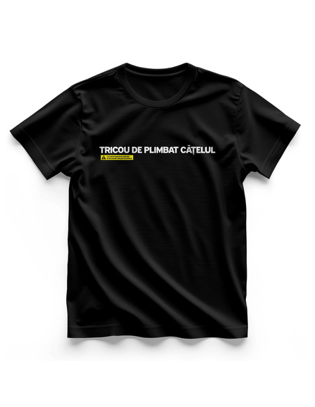 Tricou de plimbat catelul