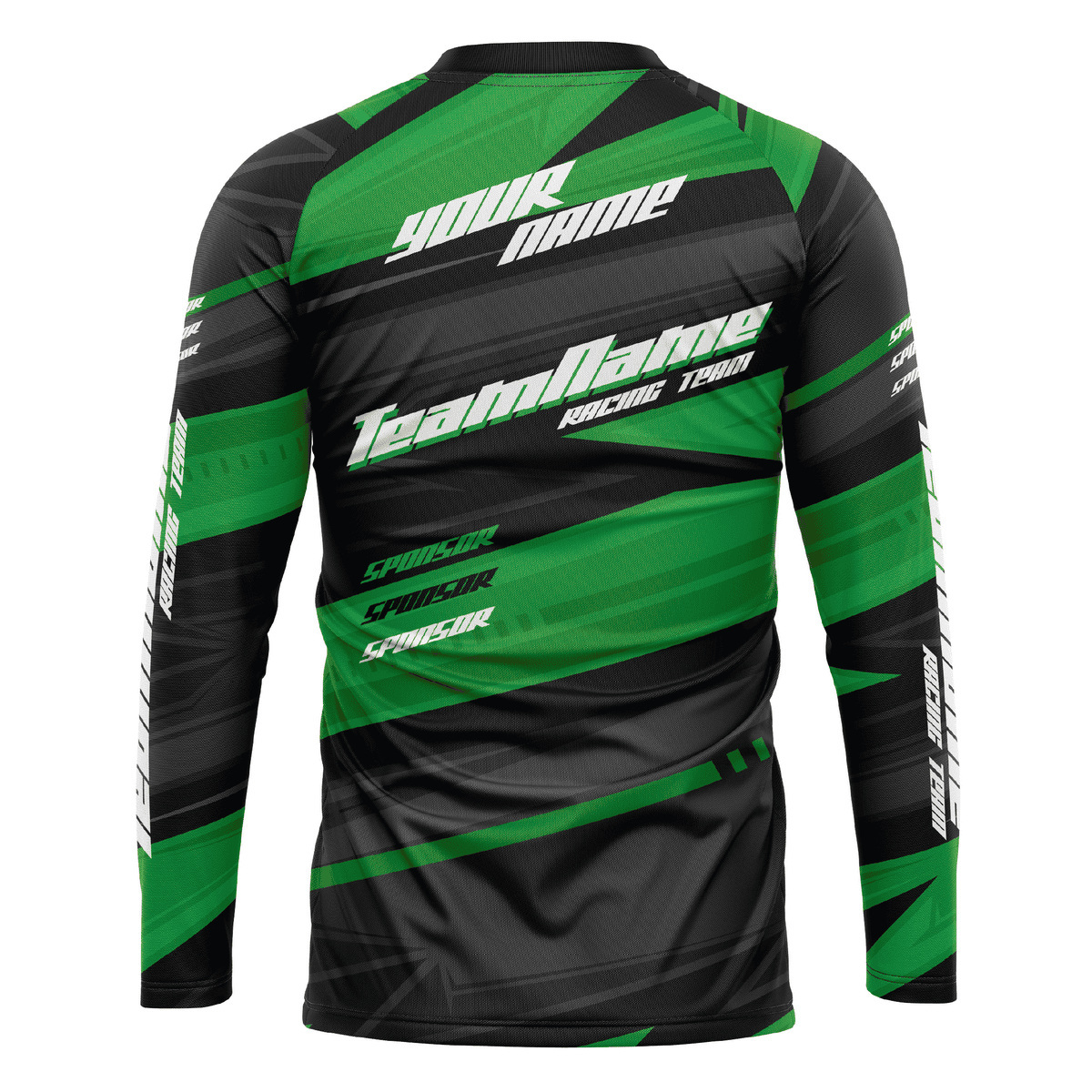 Bluza personalizata Proride Arrows Jersey Enduro - Downhill Black/Yellow