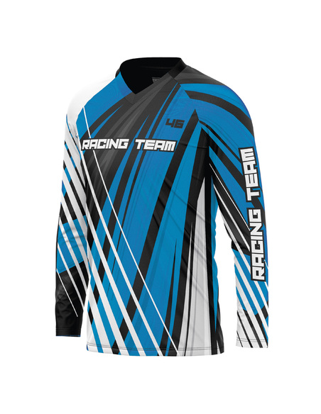 Bluza personalizata Proride Stripes Jersey pentru XC, Enduro & Downhill