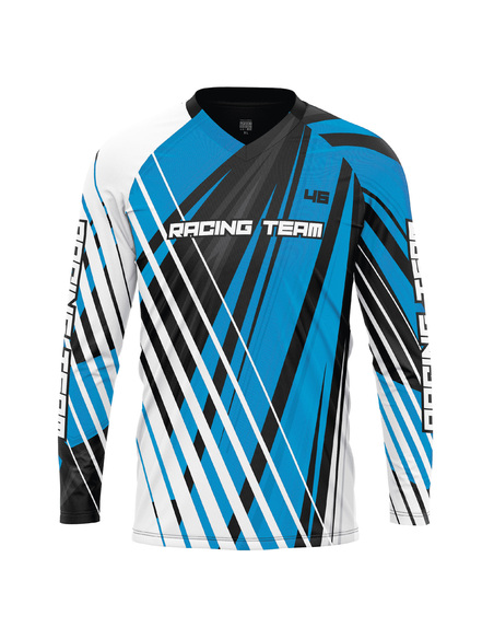 Bluza personalizata Proride Stripes Jersey pentru XC, Enduro & Downhill