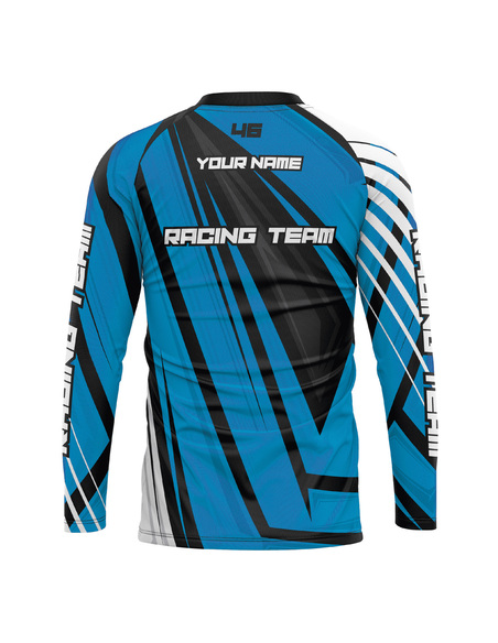 Bluza personalizata Proride Stripes Jersey pentru XC, Enduro & Downhill