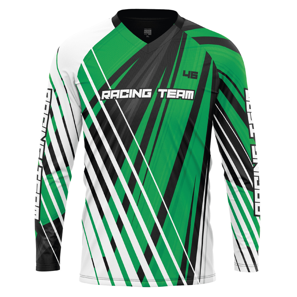 Bluza personalizata Proride Stripes Jersey pentru XC, Enduro & Downhill