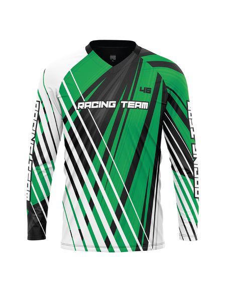 Bluza personalizata Proride Stripes Jersey pentru XC, Enduro & Downhill