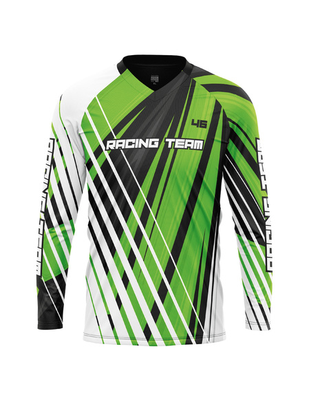 Bluza personalizata Proride Stripes Jersey pentru XC, Enduro & Downhill