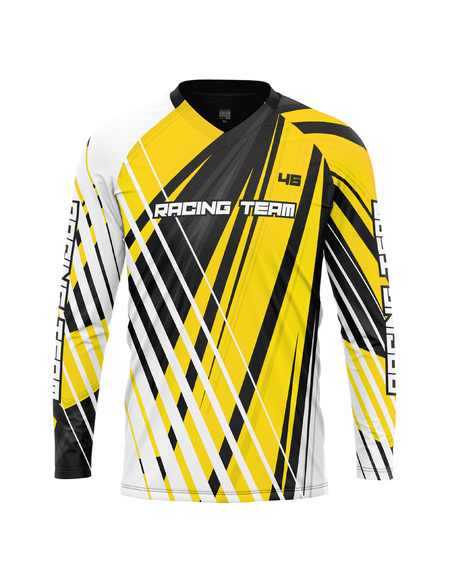 Bluza personalizata Proride Stripes Jersey pentru XC, Enduro & Downhill