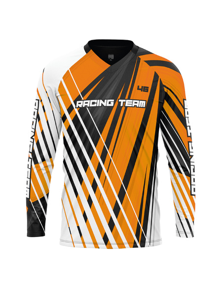 Bluza personalizata Proride Stripes Jersey pentru XC, Enduro & Downhill