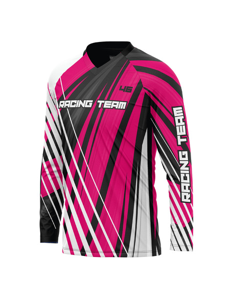 Bluza personalizata Proride Stripes Jersey pentru XC, Enduro & Downhill