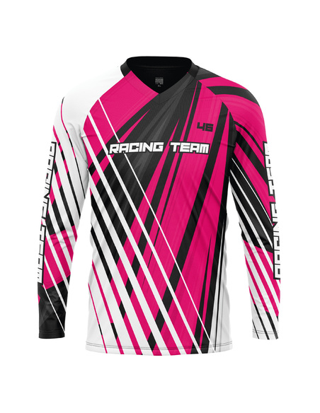 Bluza personalizata Proride Stripes Jersey pentru XC, Enduro & Downhill