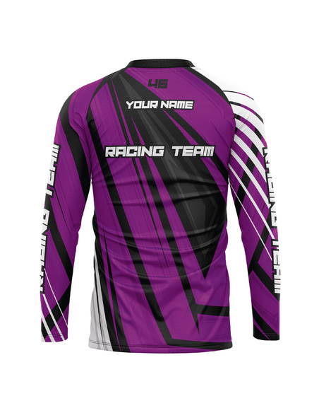 Bluza personalizata Proride Stripes Jersey pentru XC, Enduro & Downhill