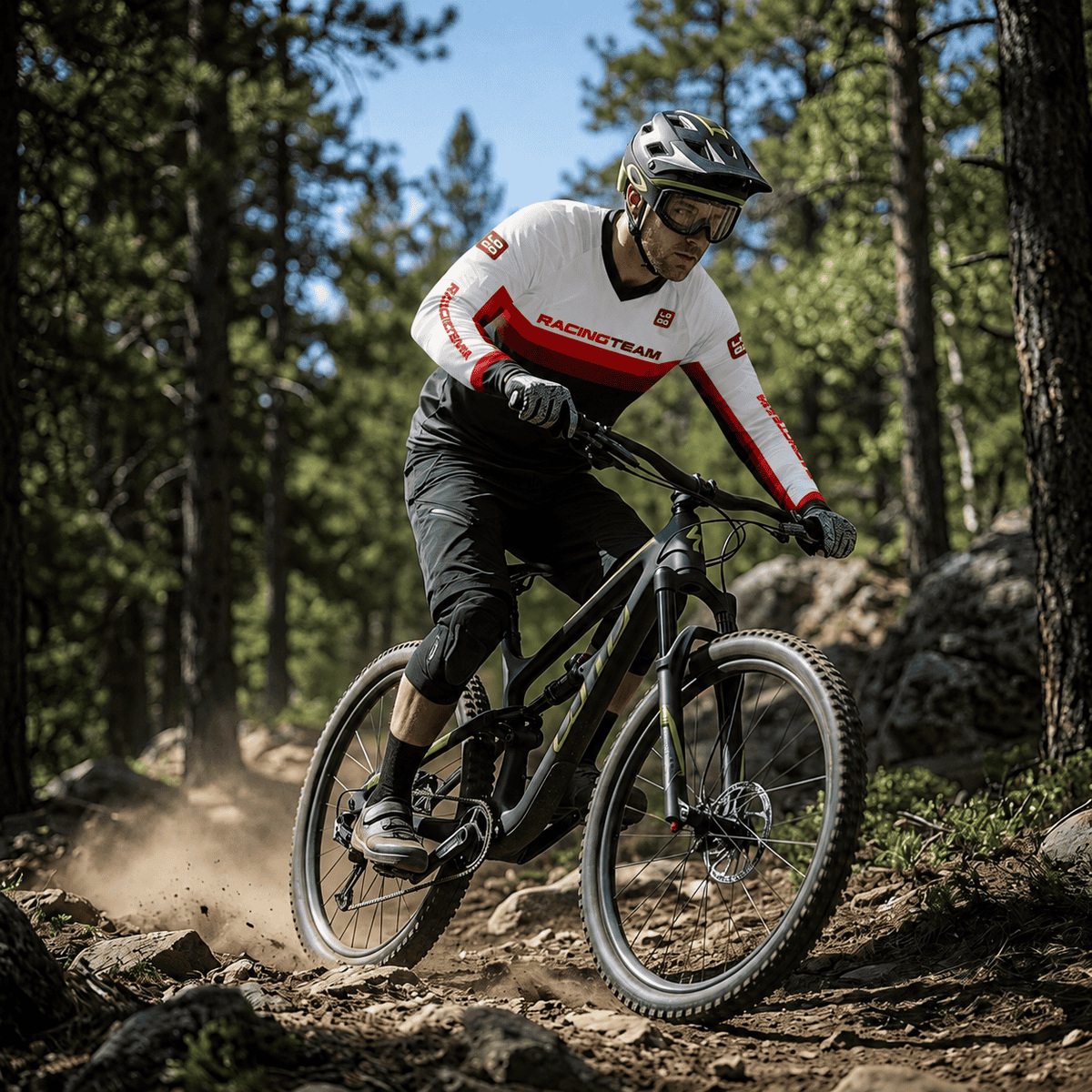 Bluza tehnica Proride Two Tone Jersey pentru XC, Enduro & Downhill