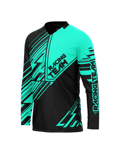 Bluza tehnica Proride Wireframe Warrior Jersey pentru XC, Enduro & Downhill