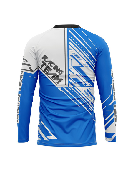 Bluza tehnica Proride Wireframe HiViz Jersey pentru XC, Enduro & Downhill