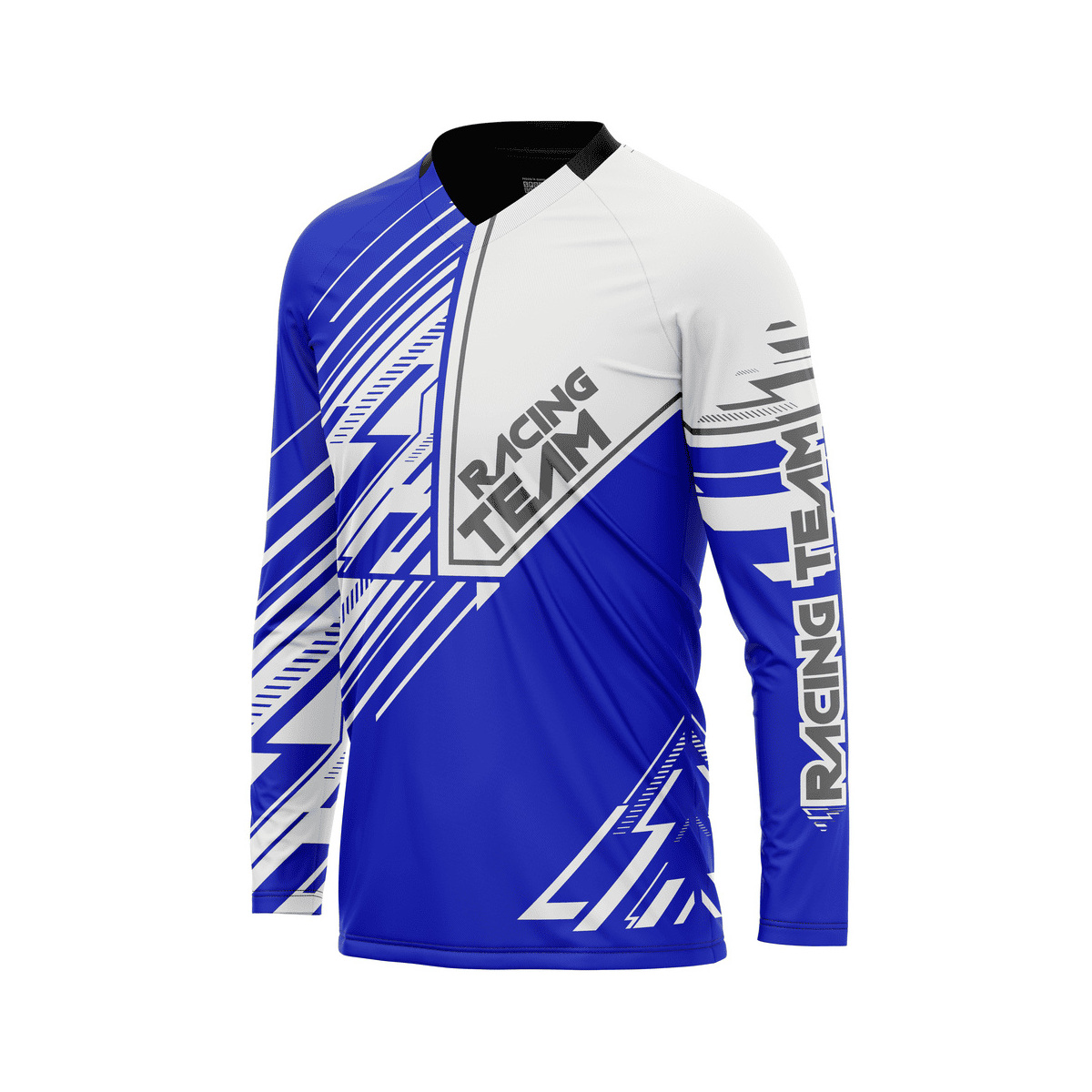 Bluza tehnica Proride Wireframe HiViz Jersey pentru XC, Enduro & Downhill
