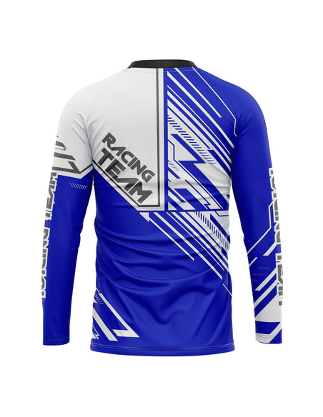 Bluza tehnica Proride Wireframe HiViz Jersey pentru XC, Enduro & Downhill