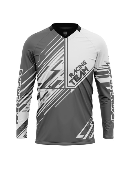 Bluza tehnica Proride Wireframe HiViz Jersey pentru XC, Enduro & Downhill