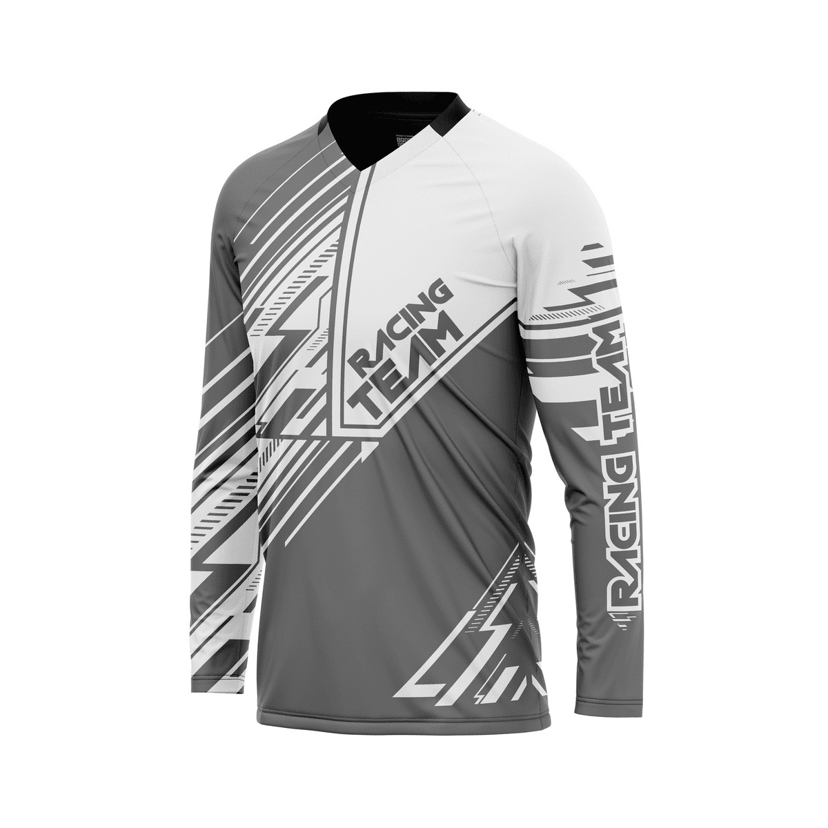 Bluza tehnica Proride Wireframe HiViz Jersey pentru XC, Enduro & Downhill