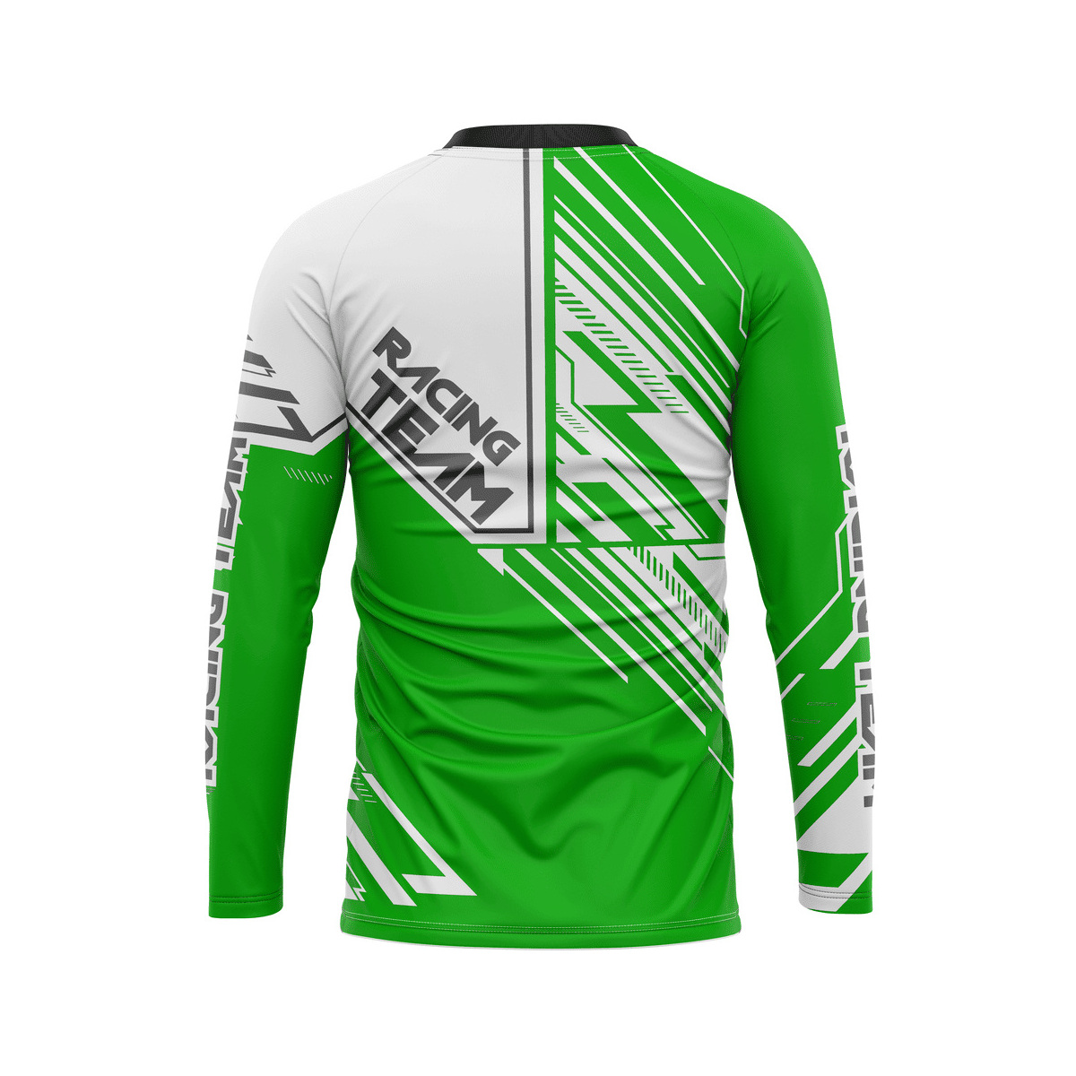 Bluza tehnica Proride Wireframe HiViz Jersey pentru XC, Enduro & Downhill