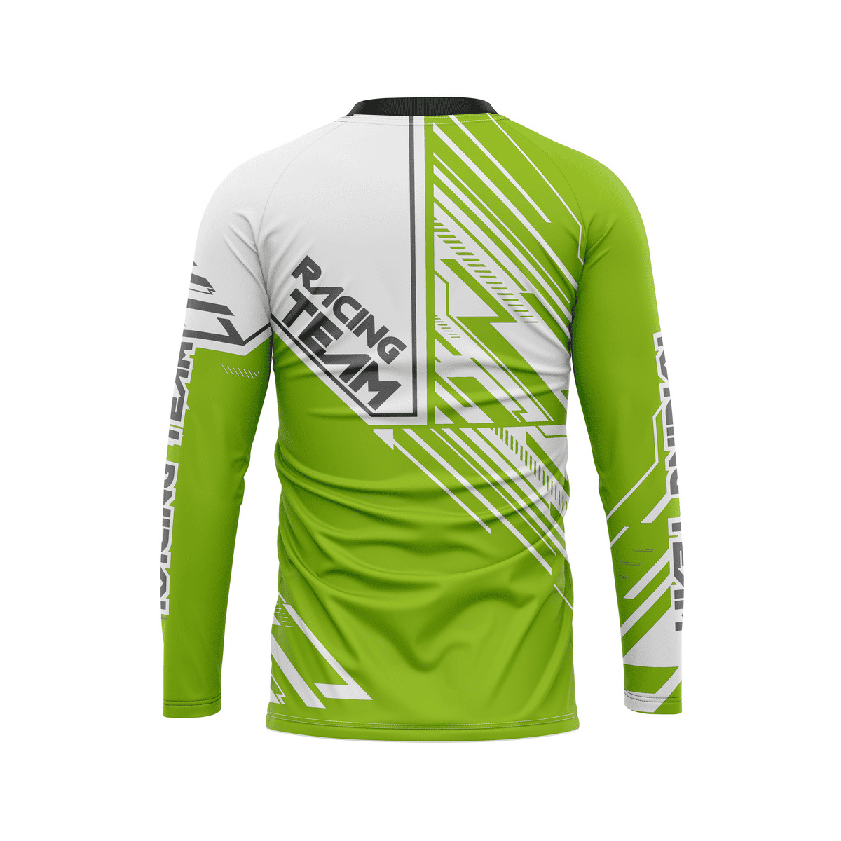 Bluza tehnica Proride Wireframe HiViz Jersey pentru XC, Enduro & Downhill