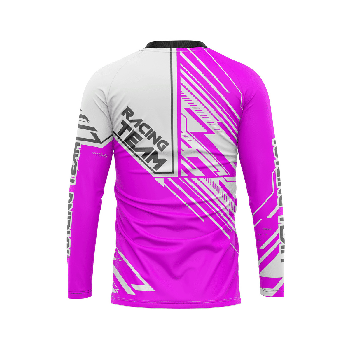 Bluza tehnica Proride Wireframe HiViz Jersey pentru XC, Enduro & Downhill